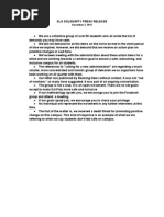 SLO Solidarity Press Release