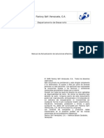 Manual de Actualizacion de Soluciones eFactory ERP/CRM