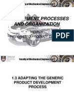 Chapter 1 (1.3-Adapting The Generic Product Development Process)