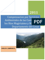 Compensación Por Servicios Ambientales de Las Cuencas de Los Ríos Magiriaimo y Maracas, Departamento Del Cesar