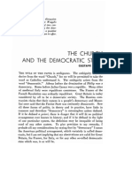 G. Weigel SJ - The Church & the Democratic State