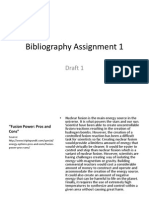 Bibliography Assignment 1