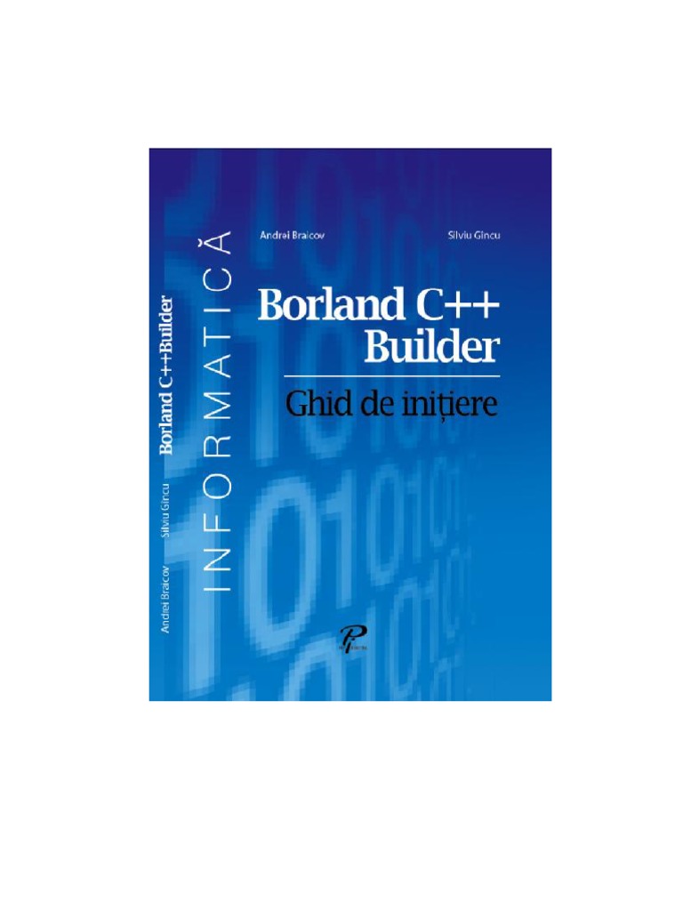 Borland C Builder. Ghid de Initiere | PDF