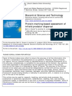 Protein-Marking-Based Assessment of Infield Predator Dispersal