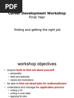 Career Development Workshop