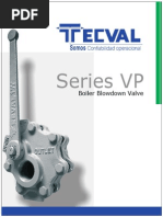 Valvula de Purga Para Caldera SerieVP-2013