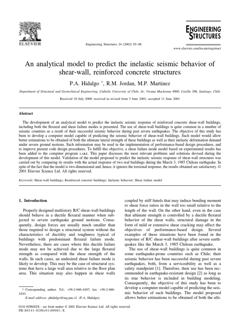 Shear wall literature review image