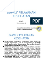 Supply Pelayanan Kesehatan