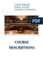 Course Description Catalog