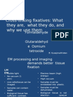 Cross Linking Fixatives