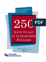 250 Ways to Say It in Business English[Team Nanban][TPB]