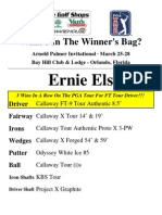 What's in Ernie Els' Bag?