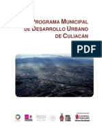 Plan municipal de desarrollo urbano de culiacan