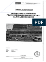 TDR Impermeabilizacion de Techos