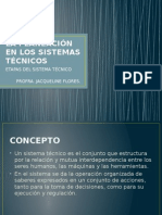 La Planificación en Los Sistemas Técnicos 3°