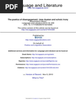 Download The poetics of disengagement Jane Austen and echoic irony by Andr Sanchez SN292008898 doc pdf