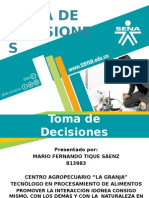 Toma de Decisiones