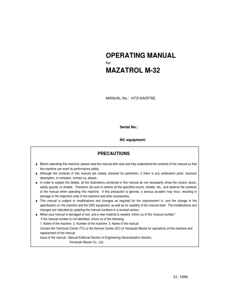 M32 Operating Manual | PDF | Switch | Menu (Computing)