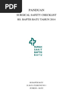 Download Panduan Surgical Safety Checklist 2014 by nina SN292017725 doc pdf