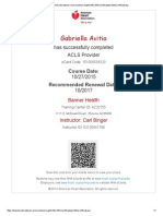 Ahaecard Certificate