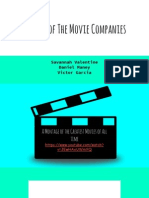 Battle of The Movie Companies