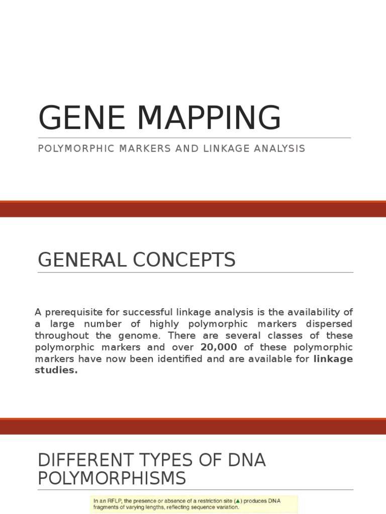 Gene Mapping Techniques | PDF | Genetic Linkage | Genetic Recombination