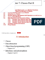 Chapter 7: Classes Part II: 2003 Prentice Hall, Inc. All Rights Reserved