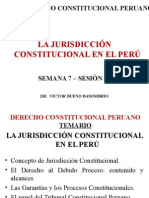 Jurisdicción Constitucional en El Perú