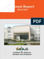 IDSA - Annual Report 2014-15