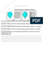 Static Electricity Worksheet 2