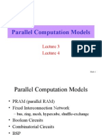 Parallel Computation Models: Slide 1
