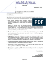 Schemes of Arrangement by Listed Entities and (Ii) Relaxation Under Sub-Rule (7) of Rule 19 of The Securities Contracts (Regulation) Rules, 1957