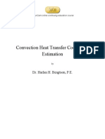 Heat Transfer Coefficient Calculations