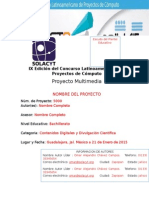 Reporte Del Concurso Solacyt