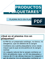 Productos Plaquetares PRP