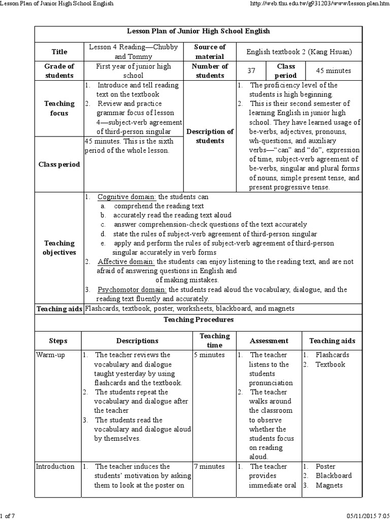 lesson-plan-of-junior-high-school-english-pdf-verb-question