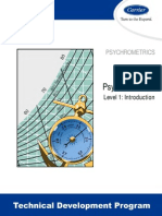 4 Psychrometrics Level1 Introduction (TDP 201A)