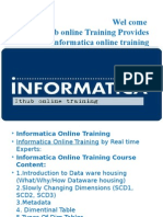 Best Informatica online training in India, Canada, Usa, Uk