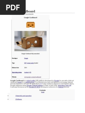 Google Cardboard