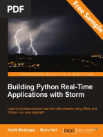 Building Python Real-Time Applications With Storm - Sample Chapter