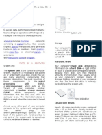 Parts of a Computer and its Characteristics