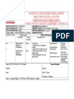 Projects & Development India Limited REGD - OFFICE-NOIDA-201301 (UP) Inspection Note (Third Party) (Rinl/Vsp Tpi & Capacity Assesment Contract)