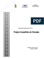 Apostila de Projeto Geométrico de Estradas