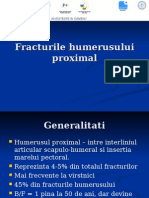 Fracturile Humerusului Proximal