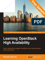 Learning OpenStack High Availability - Sample Chapter