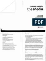 Cambridge English For The Media PDF