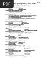 Institute of Aeronautics & Engg. Bhopal: (General Engg. & Maintenance Practices)