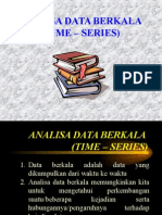 Analisa Data Berkala (Time - Series)