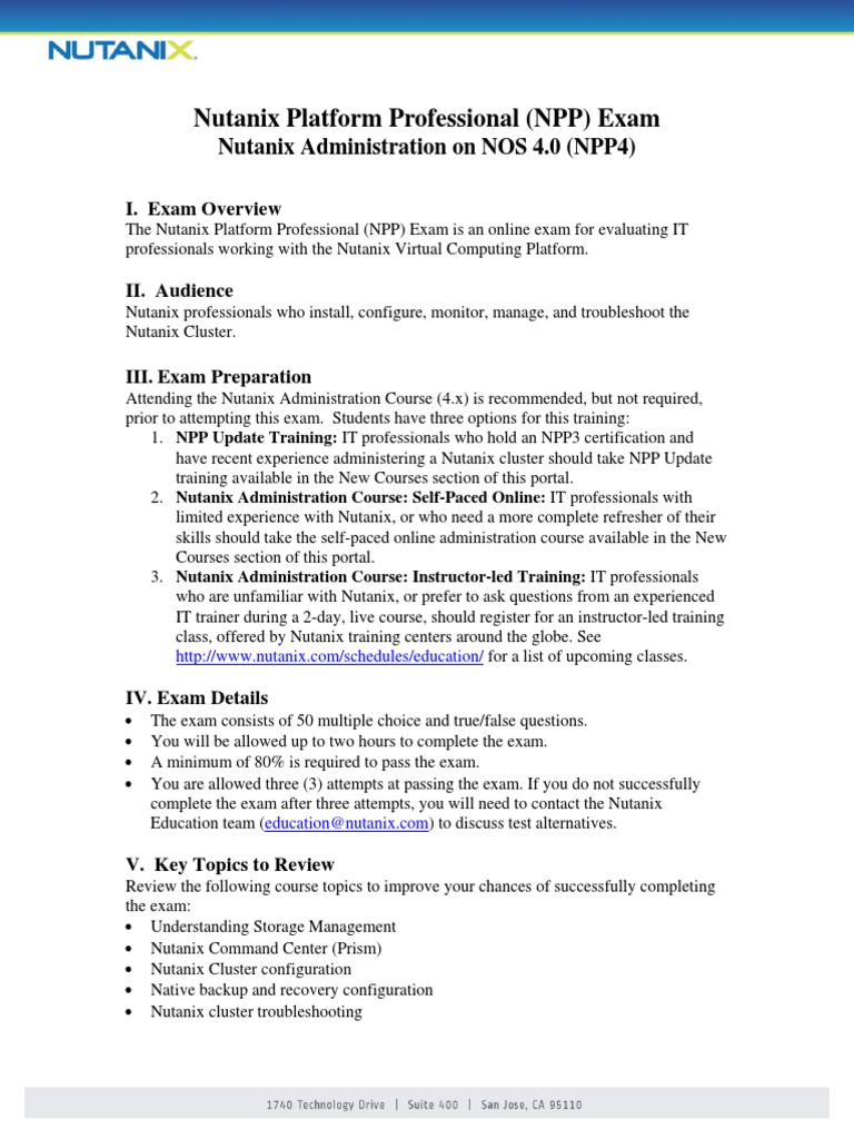 NPP Exam Overview and Preparation Guide | PDF | Test (Assessment ...
