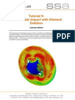 Abaqus Tutorial 9 Ball Plate Impact